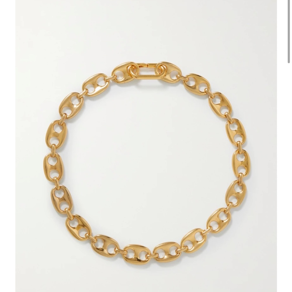 ÉLIOU Villa gold-plated necklace. Excellent condition. Worn once